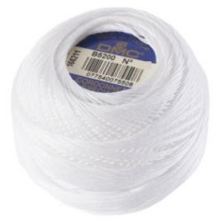 Coton cordonnet DMC n°20 blanc 5200