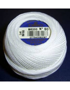 Coton cordonnet DMC n°50 blanc 5200