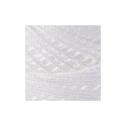 Coton cordonnet DMC n°60 blanc 5200