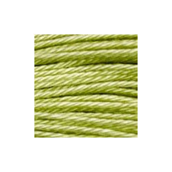 Coton à broder n°25 vert anis (472)  - échevette de 32 m