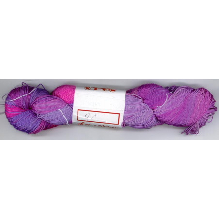 Soie Streng 021 Violet NM15/3 - 50gr écheveau de 250m