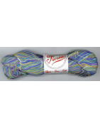 Soie Streng 013 Violet Vert NM15/3 - 50 gr écheveau de 250m