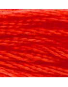 Mouliné spécial n°606 Rouge vif