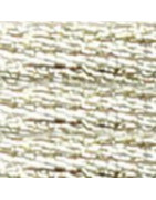 Fil à broder Mouliné Effet Lumière E168 Argent