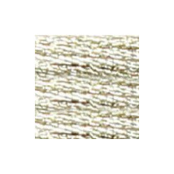 Fil à broder Mouliné Effet Lumière E168 Argent